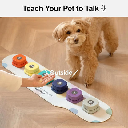 TalkiPaws Smart Button Set – Teach Your Pet to Speak with a Paw