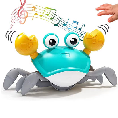 CrabbyDash Smart Escape Toy – The Musical, Moving Pet Kids Can’t Catch